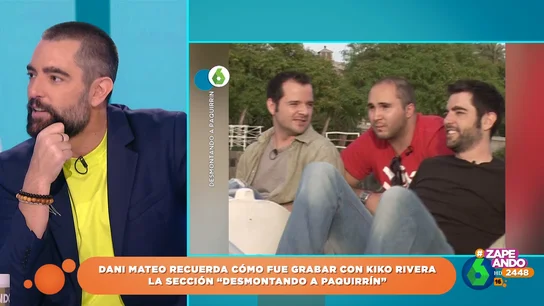 Dani Mateo cuenta la divertida anécdota con Kiko Rivera en aguas del Guadalquivir Dani Mateo cuenta la divertida anécdota con Kiko Rivera en aguas del Guadalquivir