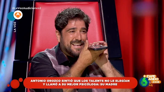 El divertido momento en 'La voz' con la madre de Antonio Orozco: "Malú, deja a mi niño tranquilo" El divertido momento en 'La voz' con la madre de Antonio Orozco: "Malú, deja a mi niño tranquilo"