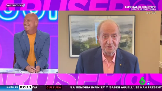 "¿Tú de chavalas qué tal?": la conversación de Julio Iglesias y el rey emérito en su llamada de 46 minutos, según Alfonso Arús "¿Tú de chavalas qué tal?": la conversación de Julio Iglesias y el rey emérito en su llamada de 46 minutos, según Alfonso Arús