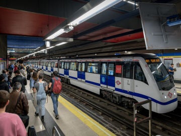 Andén del Metro de Madrid