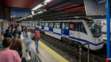 Andén del Metro de Madrid