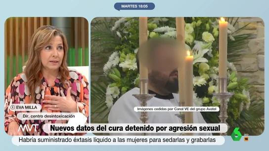 Eva Milla, directora de un centro de desintoxicación. Detalles del éxtasis líquido