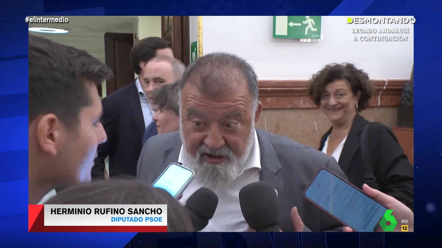 Dani Mateo sobre las explicaciones de Herminio Sancho: "Se ha quedado más 'sancho' que largo" Dani Mateo sobre las explicaciones de Herminio Sancho: "Se ha quedado más 'sancho' que largo"