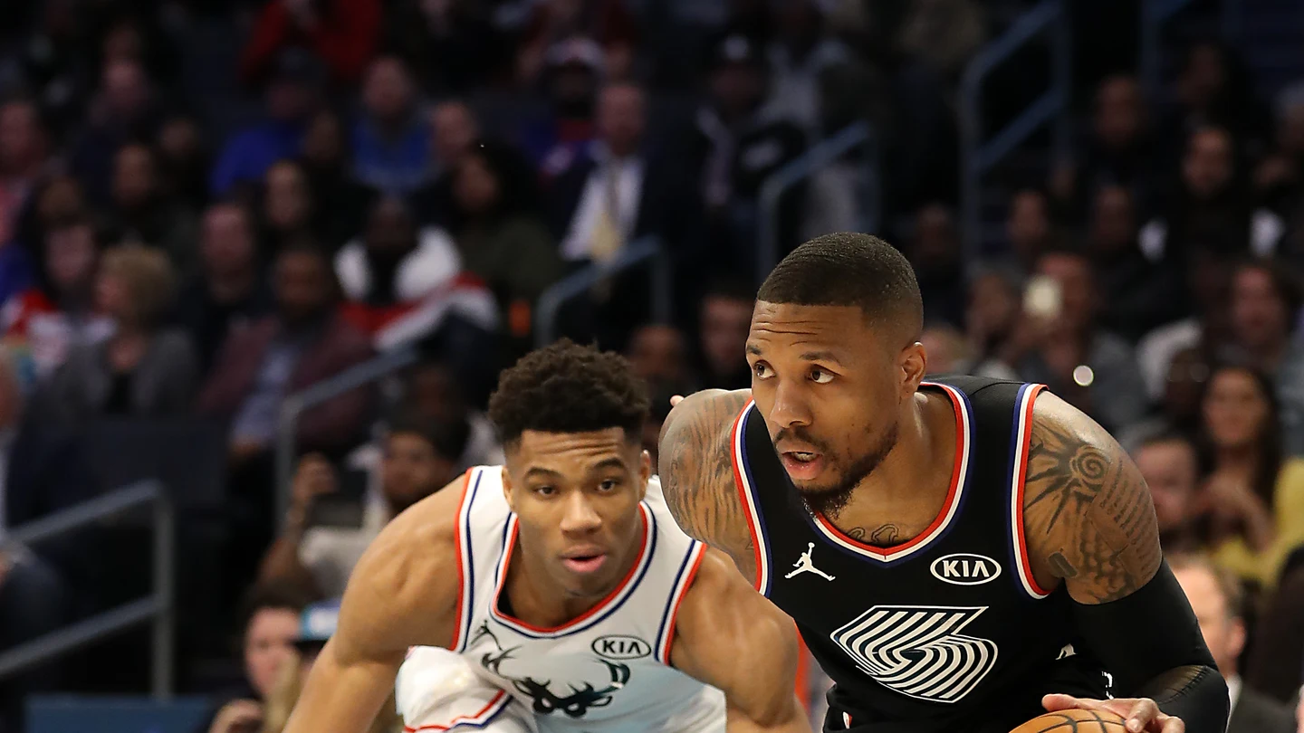 Lillard y Antetokoumpo Lillard y Antetokoumpo