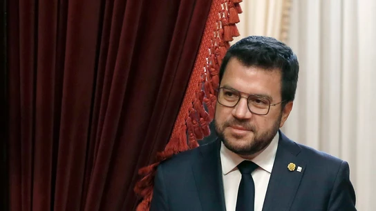 El president de la Generalitat, Pere Aragonès El president de la Generalitat, Pere Aragonès