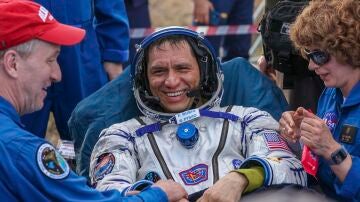 Frank Rubio aterriza en Tierra