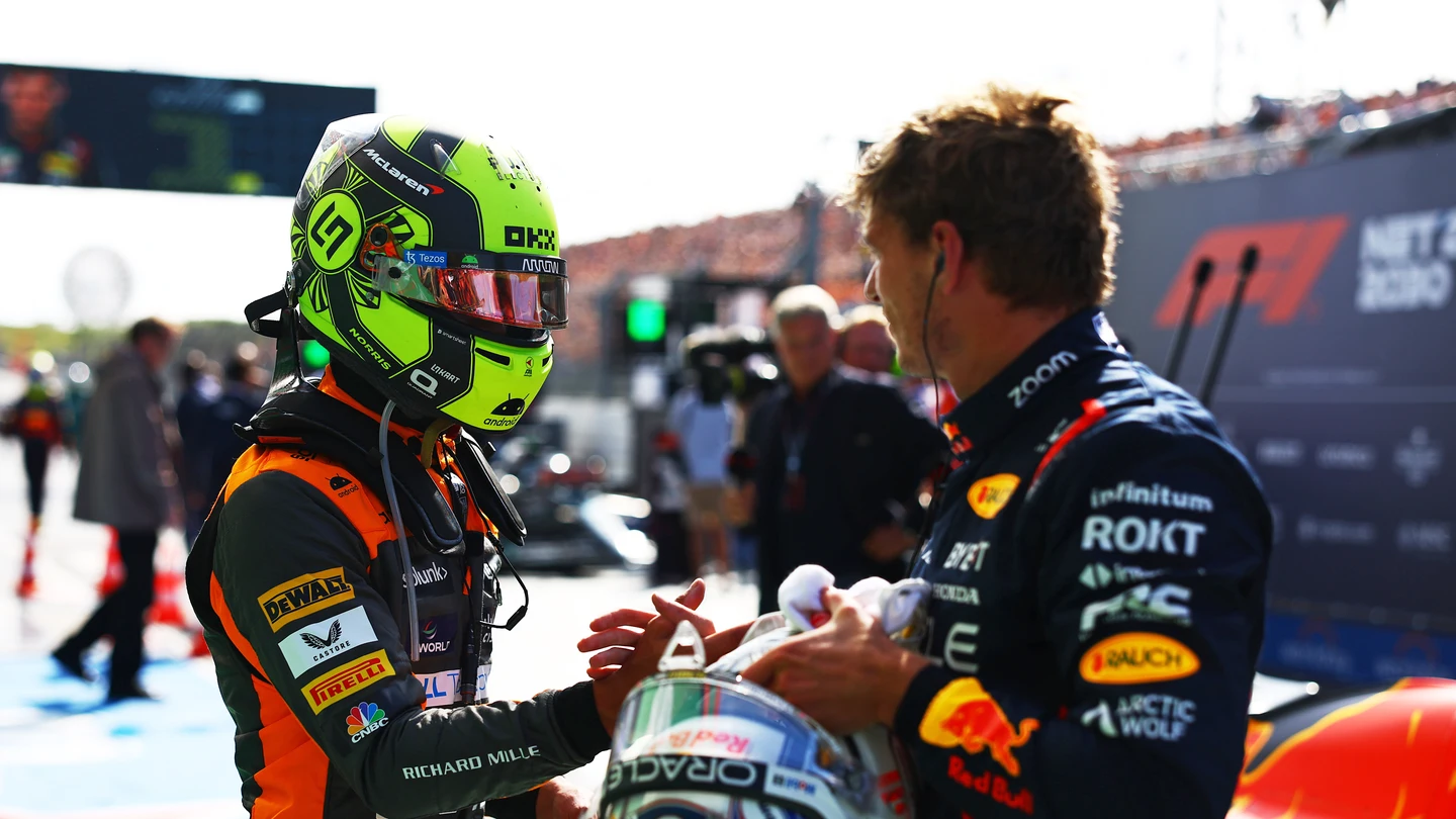 Lando Norris y Max Verstappen Lando Norris y Max Verstappen