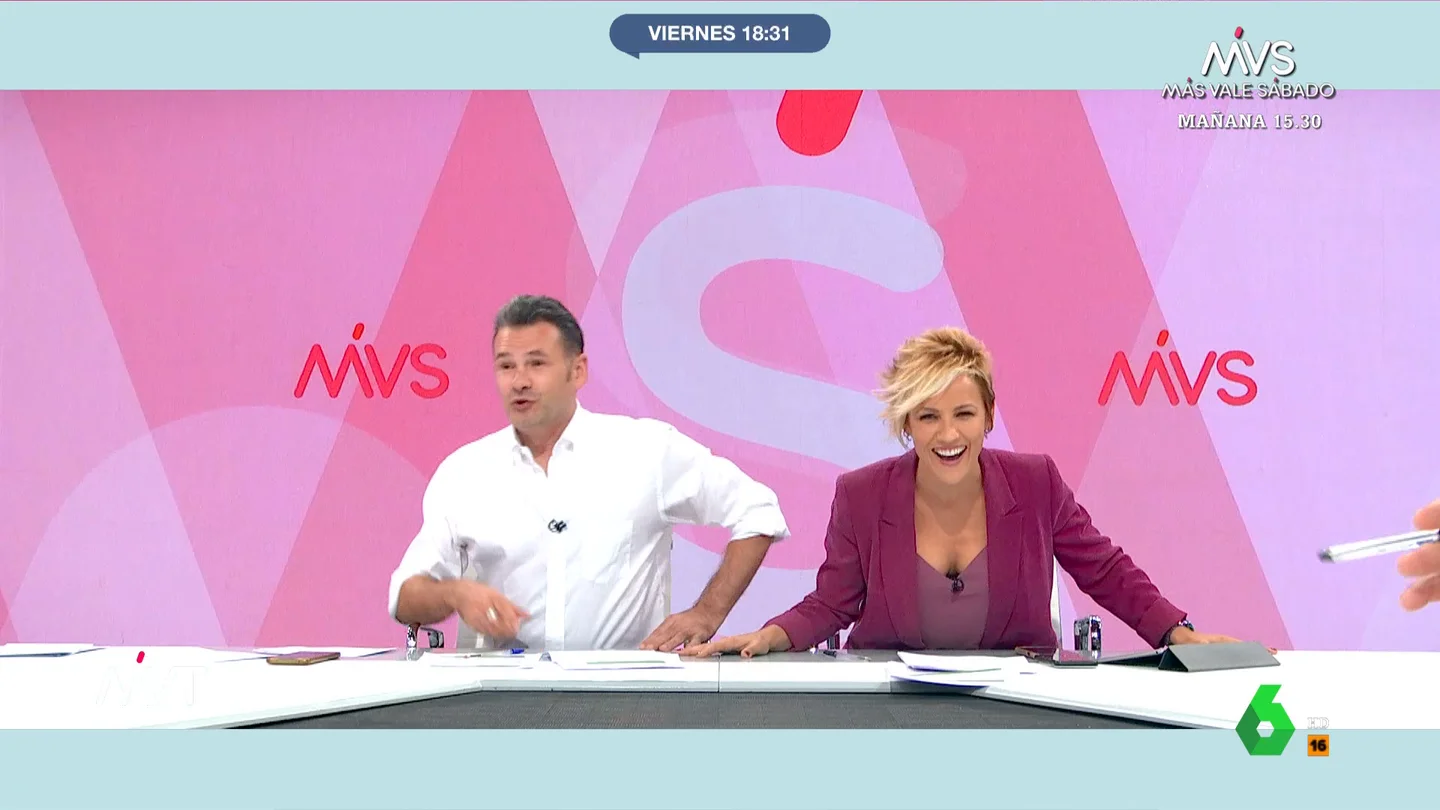 El dardo de Iñaki López a Cristina Pardo tras alabar a Boris Izaguirre: "Ella no suele prodigarse en piropos" El dardo de Iñaki López a Cristina Pardo tras alabar a Boris Izaguirre: "Ella no suele prodigarse en piropos"