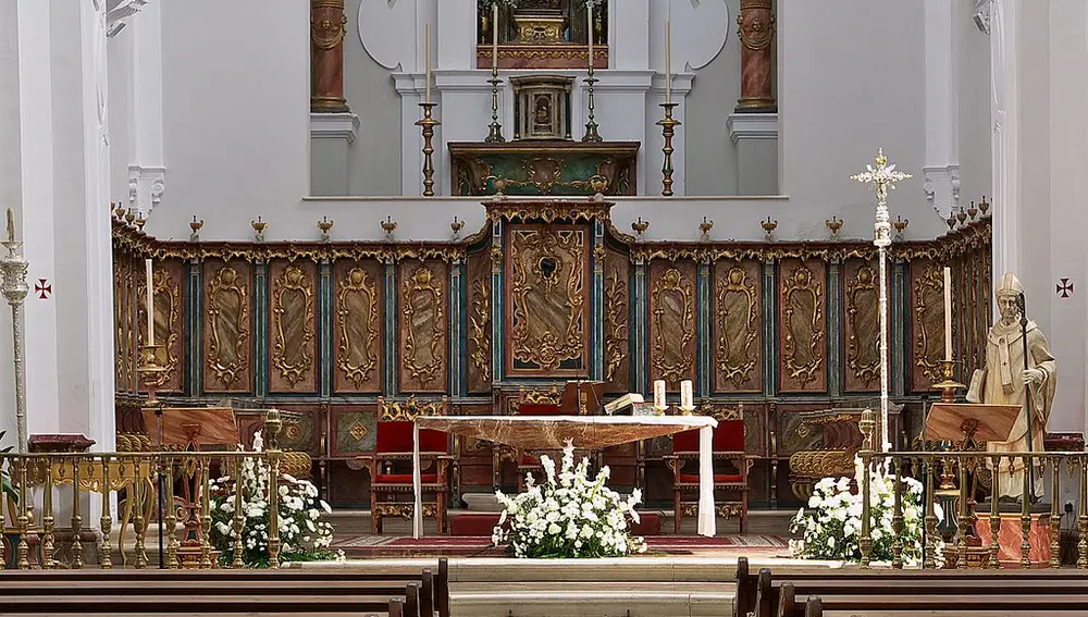 Interior de la Catedral de Nuestra Señora de la Merced de Huelva