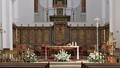 Interior de la Catedral de Nuestra Señora de la Merced de Huelva Interior de la Catedral de Nuestra Señora de la Merced de Huelva