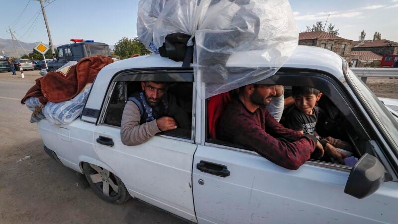 Éxodo masivo de Nagorno Karabaj: casi dos tercios de la población ha huido ya de la región