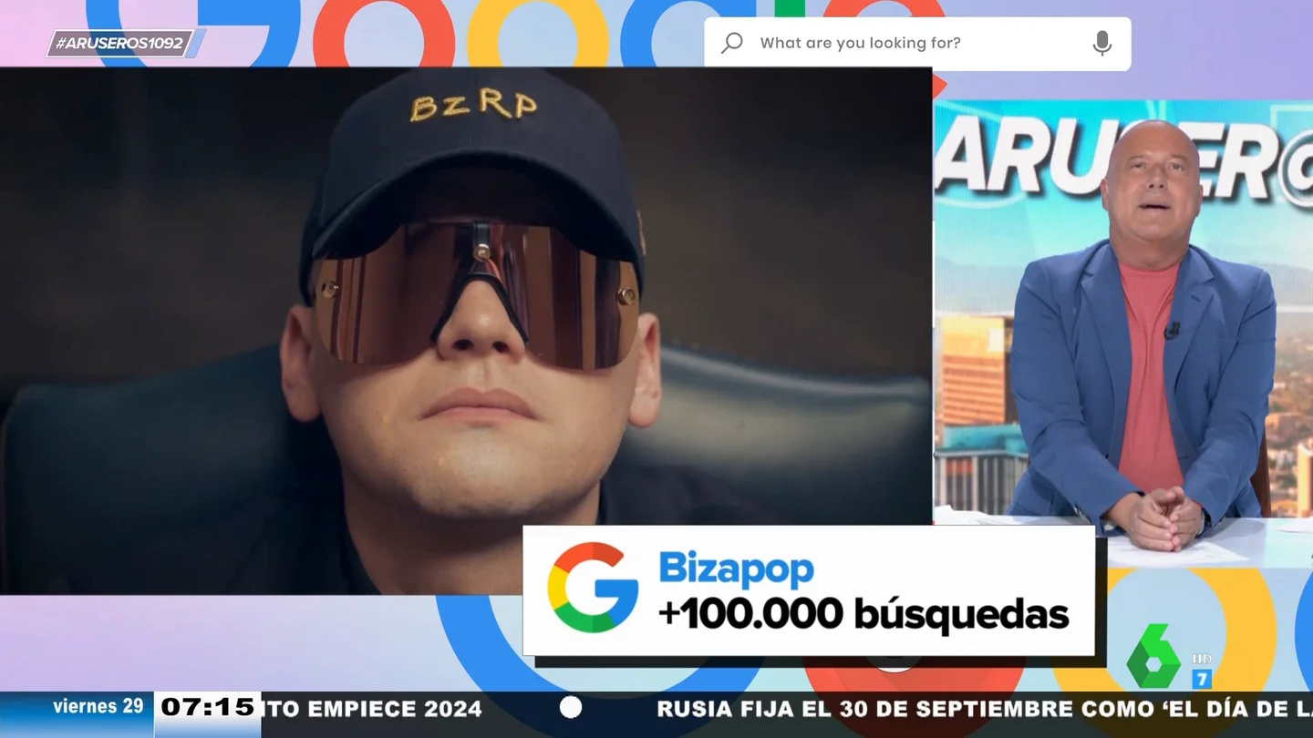 La reacción de Alfonso Arús al saber que Bizarrap cambia su nombre a Bizapop: "Desde Tamara a Yurena no habíamos visto nada igual" La reacción de Alfonso Arús al saber que Bizarrap cambia su nombre a Bizapop: "Desde Tamara a Yurena no habíamos visto nada igual"