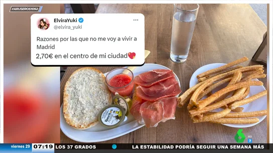 "Razones por las que no me voy a vivir a Madrid": el desayuno de Cádiz que arrasa en redes "Razones por las que no me voy a vivir a Madrid": el desayuno de Cádiz que arrasa en redes