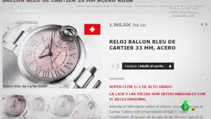 "Está dentro de la ilegalidad": la confesión de un vendedor de 'clones' de relojes de alta gama