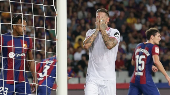 Sergio Ramos, ante el Barça Sergio Ramos, ante el Barça