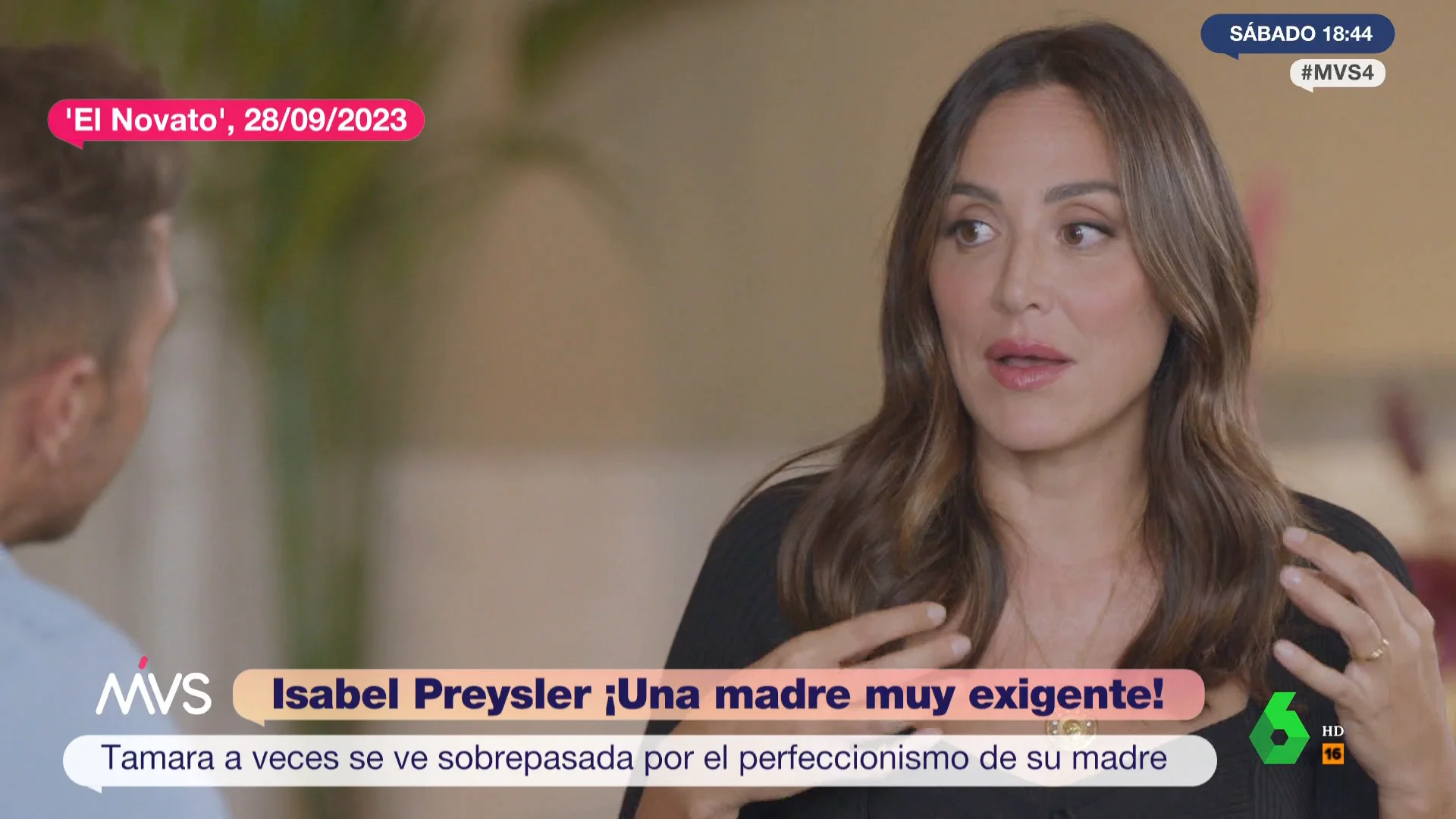 Tamara se ve sobrepasada por el perfeccionismo de Isabel Preysler