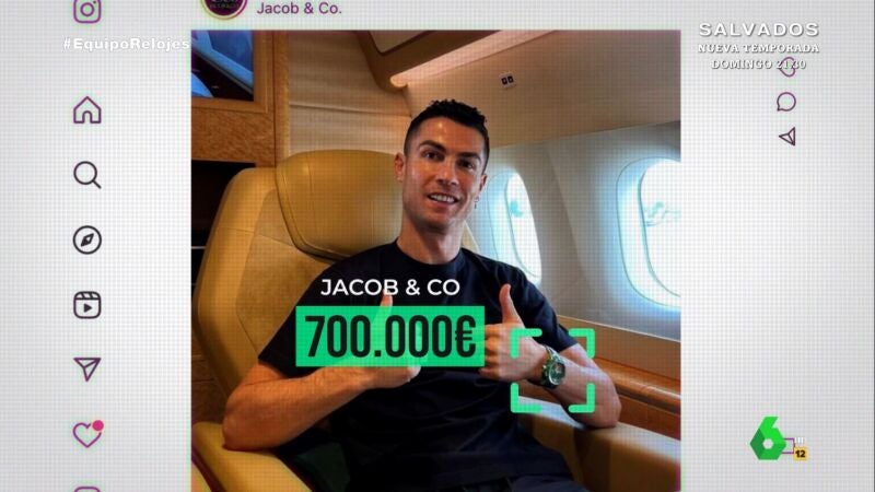 Los relojes más caros de los famosos: del de 99.000 euros de Messi al de 700.000 de Cristiano Ronaldo