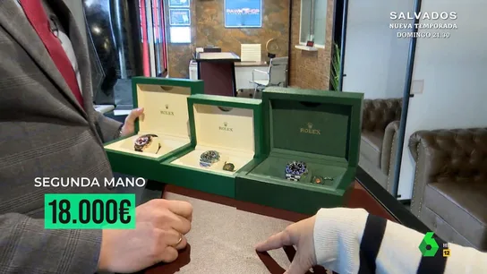 "50.000 euros en cuestión de minutos": el lucrativo negocio de revender relojes de alta gama "50.000 euros en cuestión de minutos": el lucrativo negocio de revender relojes de alta gama
