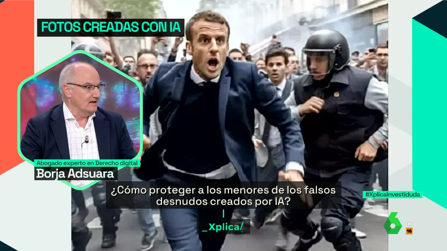 Un experto en Derecho Digital, sobre las imágenes modificadas con Inteligencia Artificial: "Se utilizan para acosar" Un experto en Derecho Digital, sobre las imágenes modificadas con Inteligencia Artificial: "Se utilizan para acosar"