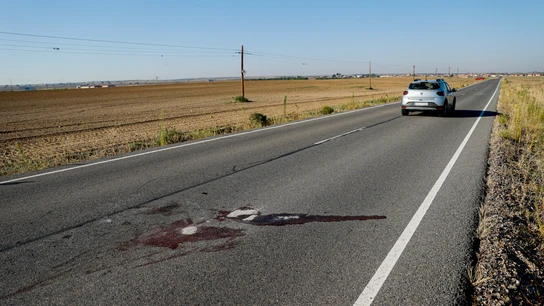 Vista del lugar del atropello mortal a una mujer de 41 años, ya confirmado como un caso de violencia machista Vista del lugar del atropello mortal a una mujer de 41 años, ya confirmado como un caso de violencia machista