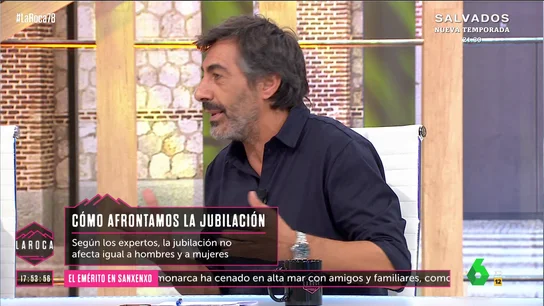 La reflexión de Juan del Val sobre el dinero y poder disfrutar de la jubilación: "Si estás tieso, va a ser más aburrida" La reflexión de Juan del Val sobre el dinero y poder disfrutar de la jubilación: "Si estás tieso, va a ser más aburrida"
