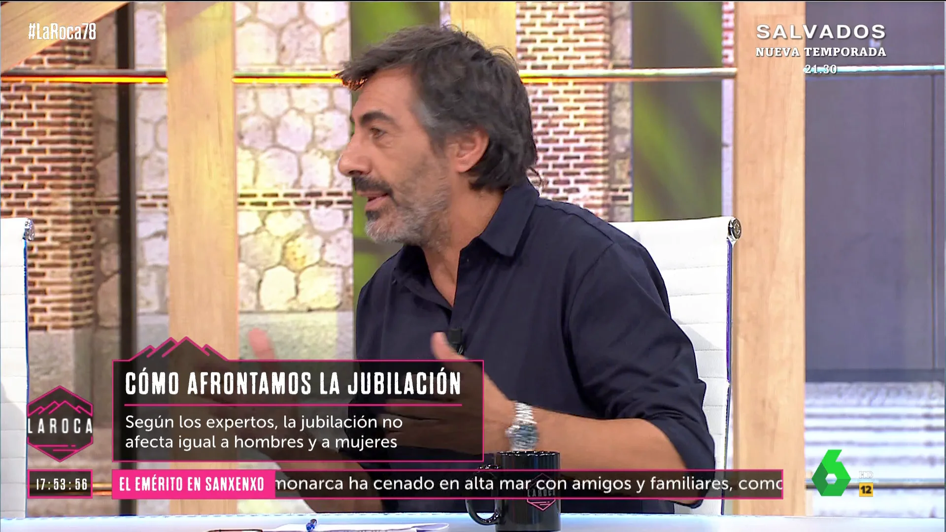 La reflexión de Juan del Val sobre el dinero y poder disfrutar de la jubilación: "Si estás tieso, va a ser más aburrida"