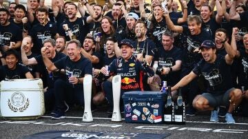 Red Bull celebra el Mundial de constructores