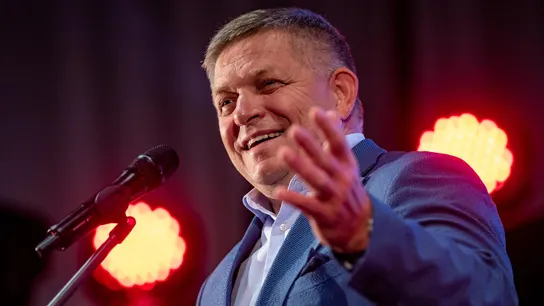 El líder del partido socialdemócrata populista eslovaco Smer, Robert Fico. El líder del partido socialdemócrata populista eslovaco Smer, Robert Fico.