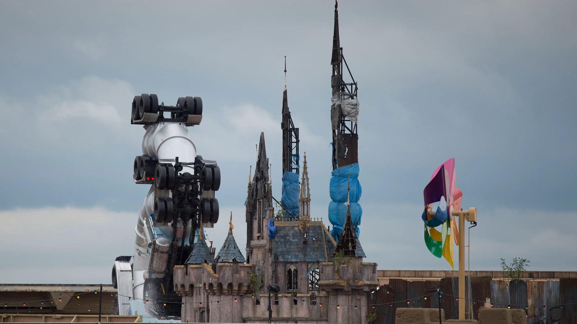 El parque Dismaland de Banksy El parque Dismaland de Banksy