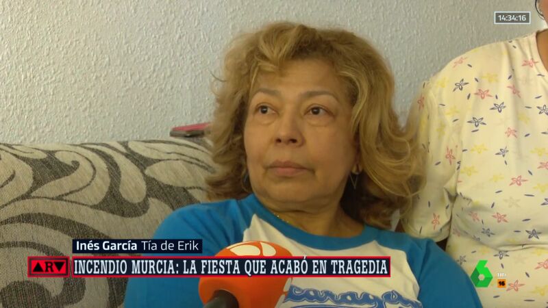 TÍA DE UNA VÍCTIMA
