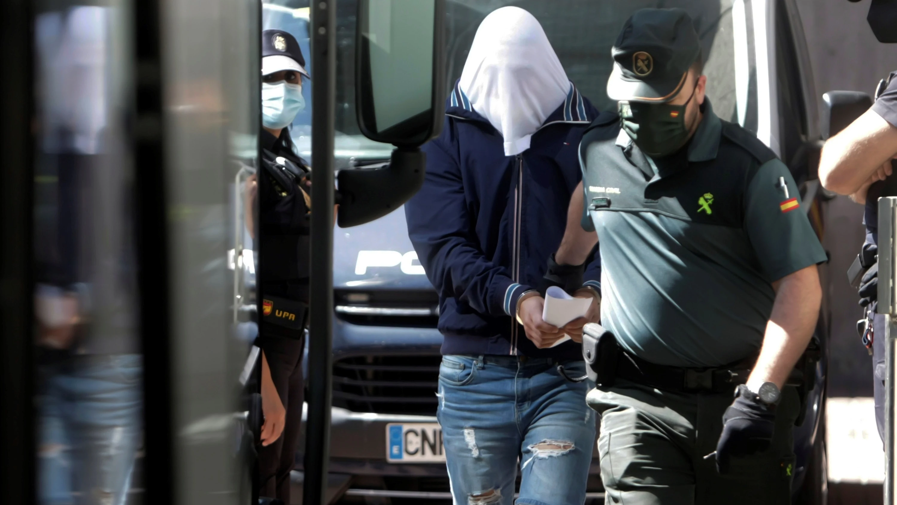 Uno de los tres detenidos por el crimen de Samuel Luiz en A Coruña