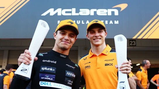 Lando Norris y Oscar Piastri Lando Norris y Oscar Piastri