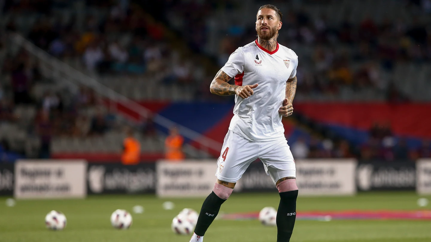 Sergio Ramos, durante un partido con el Sevilla Sergio Ramos, durante un partido con el Sevilla
