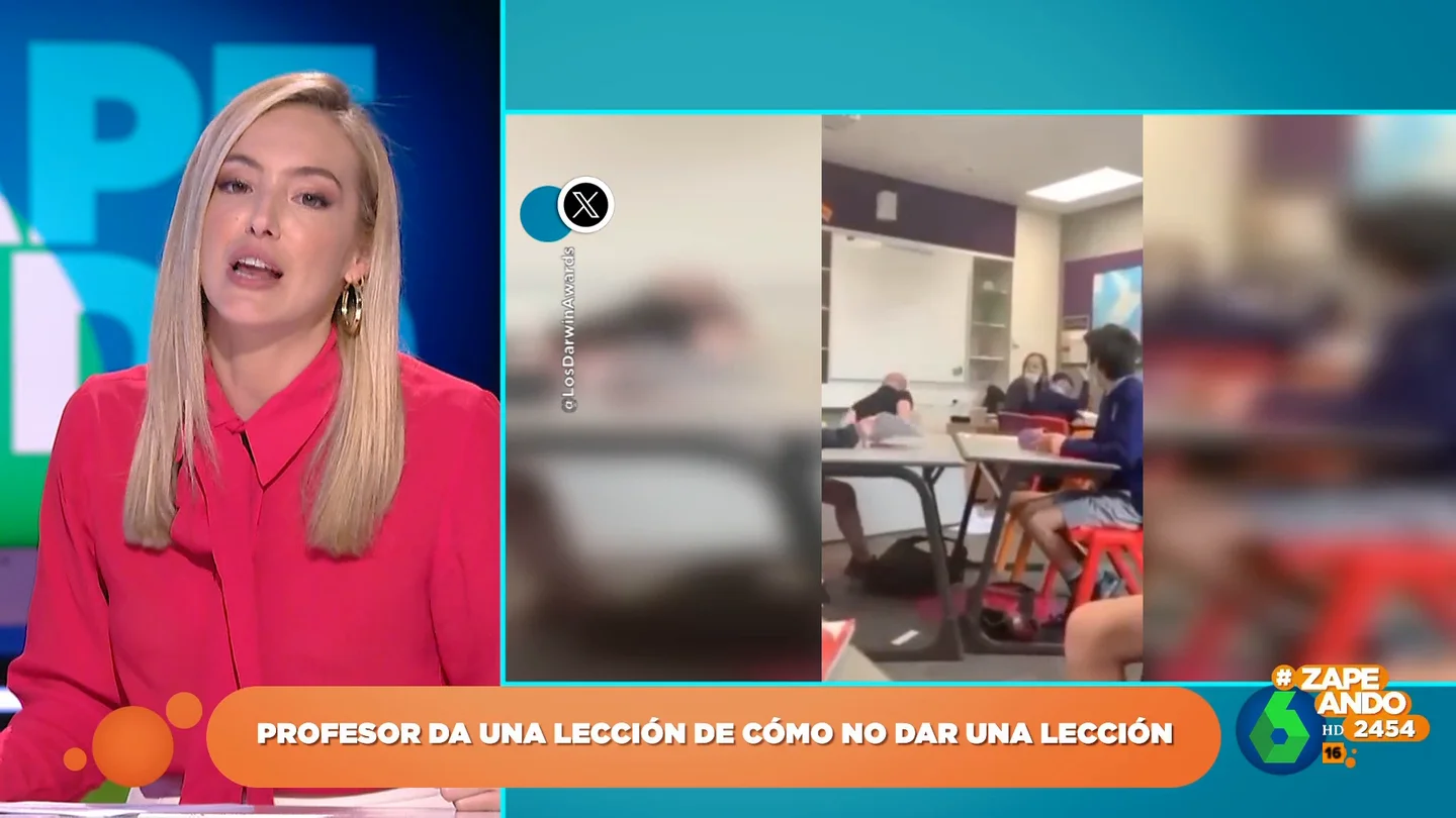 La lección de un profesor para enseñar la ley de la gravedad que termina muy mal La lección de un profesor para enseñar la ley de la gravedad que termina muy mal