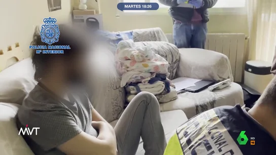 Imagen del padre detenido por agredir sexualmente a su hija bebé. Caso violación bebé
