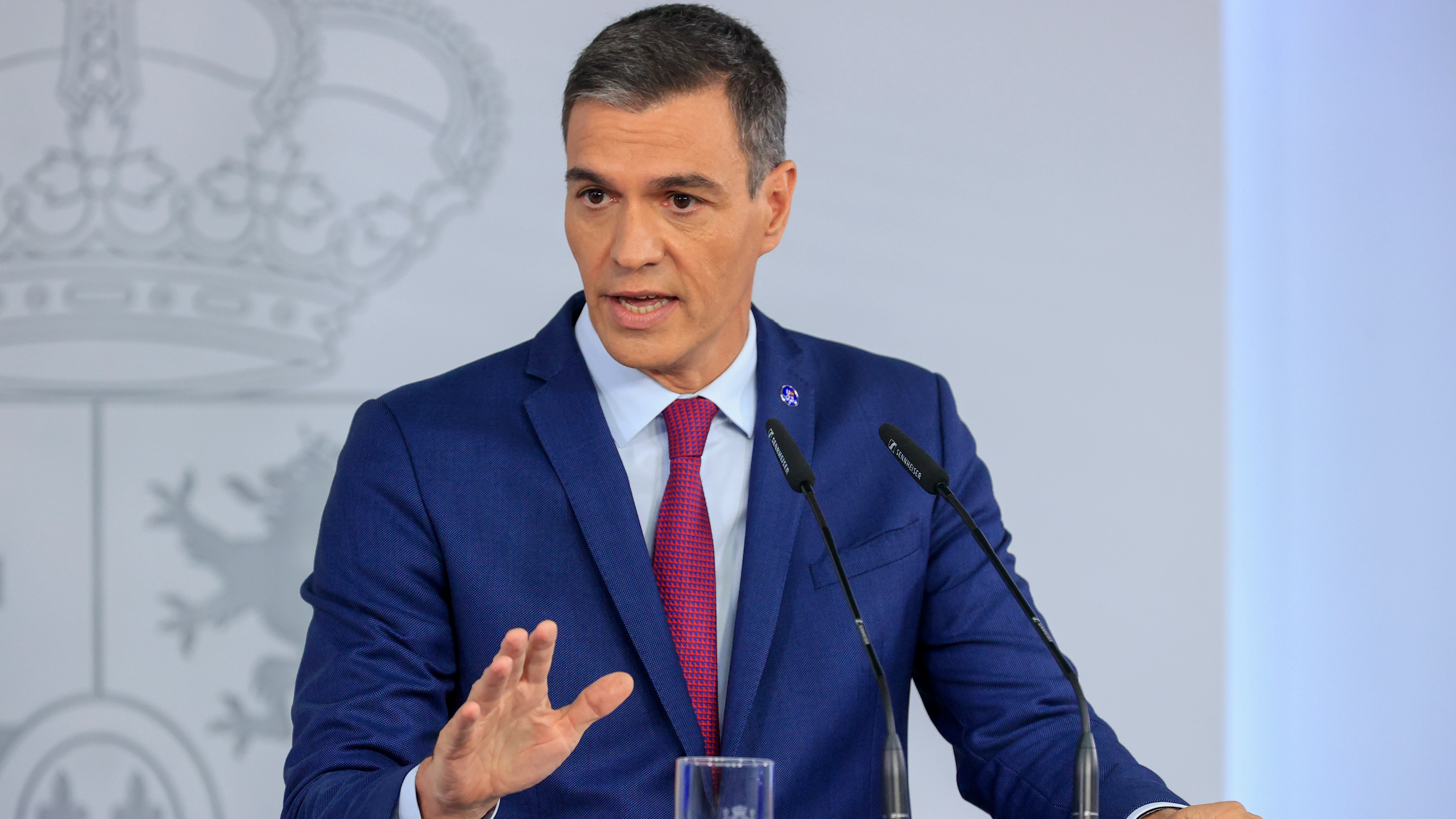 El presidente del Gobierno en funciones, Pedro Sánchez