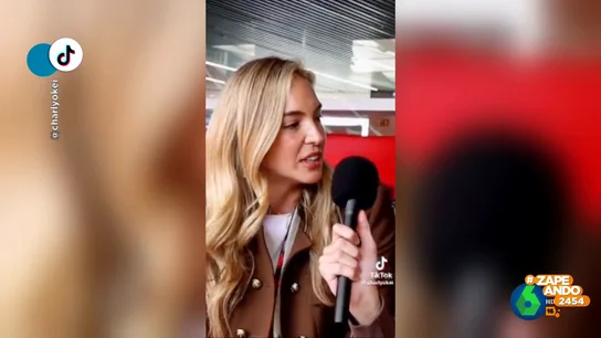 Un espectador rescata el momento en el que Isabel Forner se enfrentó a las preguntas de Charlyokei Un espectador rescata el momento en el que Isabel Forner se enfrentó a las preguntas de Charlyokei