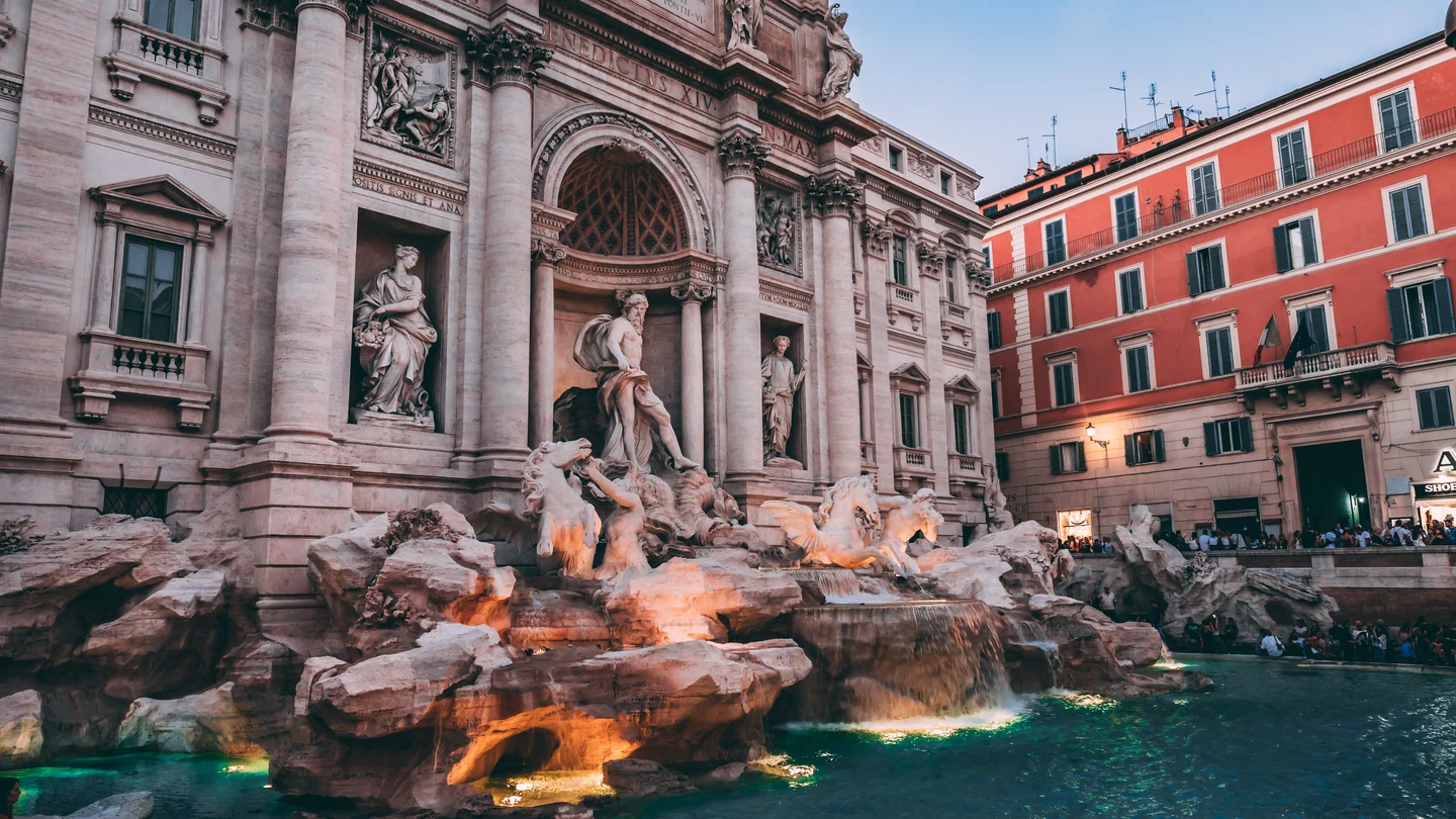 Fontana di Trevi de Roma Fontana di Trevi de Roma