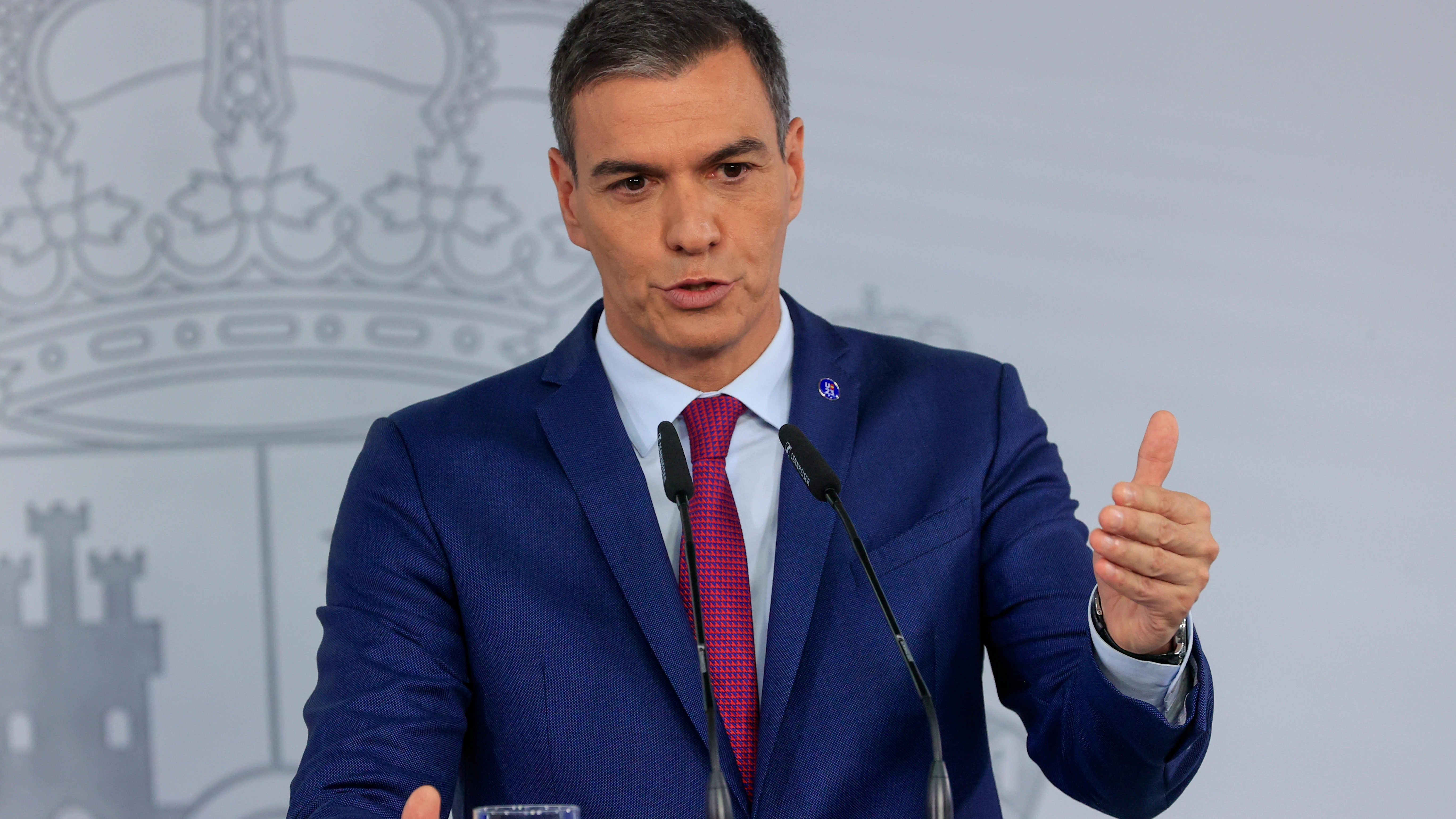 El presidente del Gobierno en funciones, Pedro Sánchez