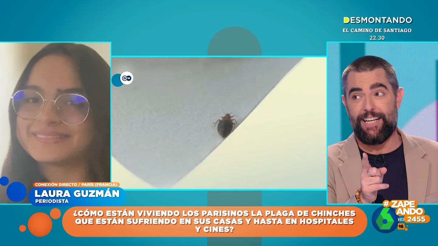 Una periodista residente en París, sobre las medidas informativas contra la plaga de chinches: "No aportan gran cosa" Una periodista residente en París, sobre las medidas informativas contra la plaga de chinches: "No aportan gran cosa"