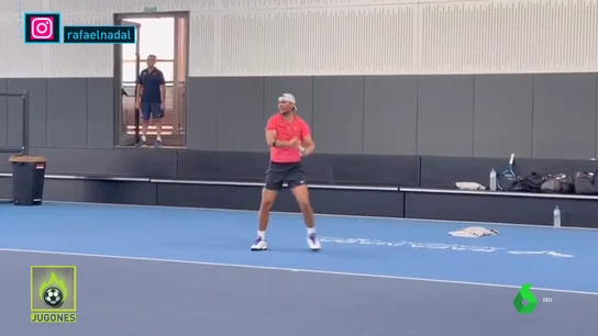 La imagen que todos los fans del tenis esperaban: ¡Rafa Nadal vuelve a entrenar! La imagen que todos los fans del tenis esperaban: ¡Rafa Nadal vuelve a entrenar!
