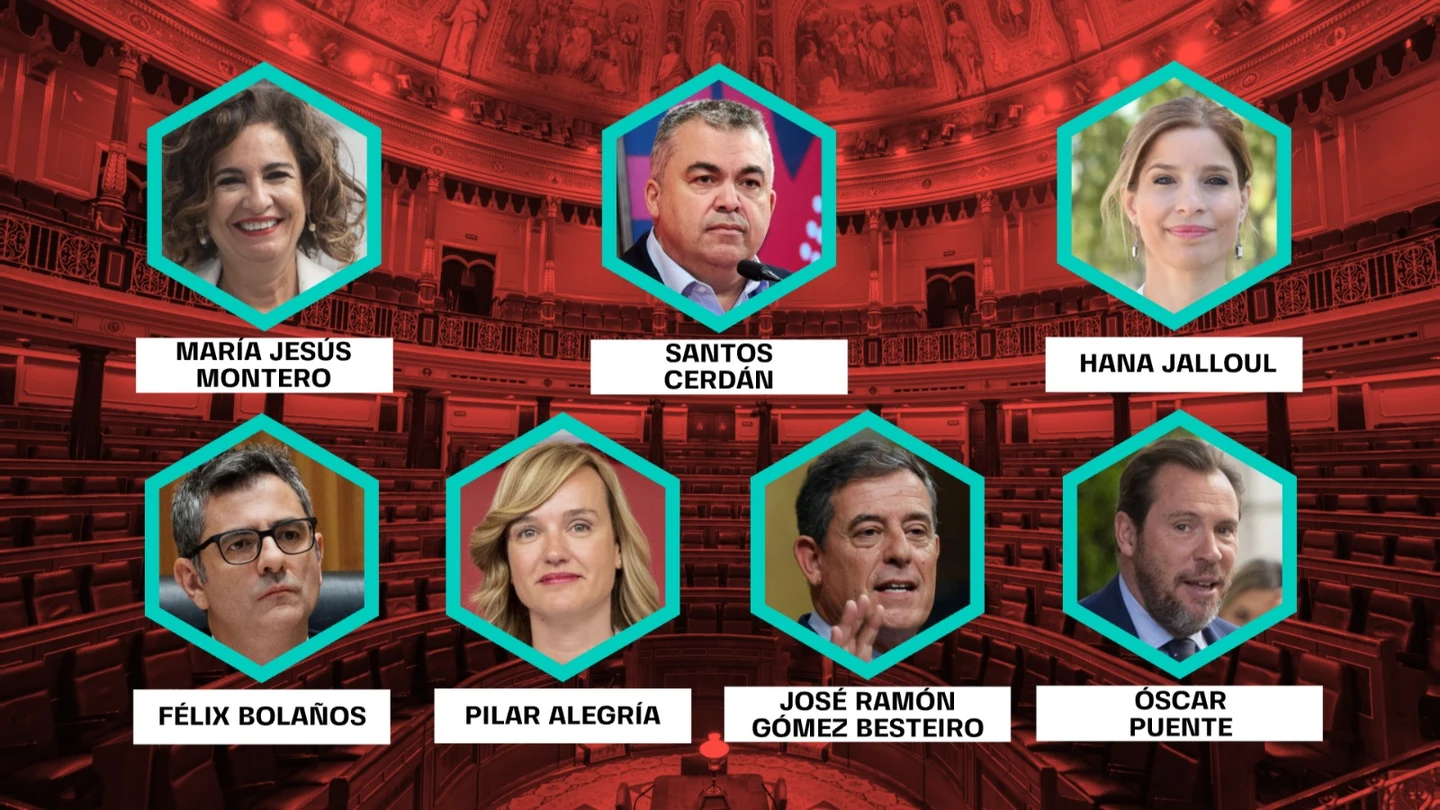 El equipo negociador de Pedro Sánchez en busca de la investidura El equipo negociador de Pedro Sánchez en busca de la investidura