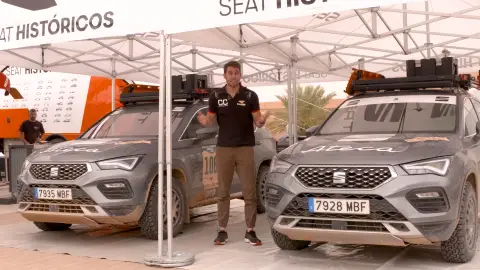 Participamos en el Rally Classics África con un Seat Ateca Marathon Seat Ateca Marathon en el Rally Classics África