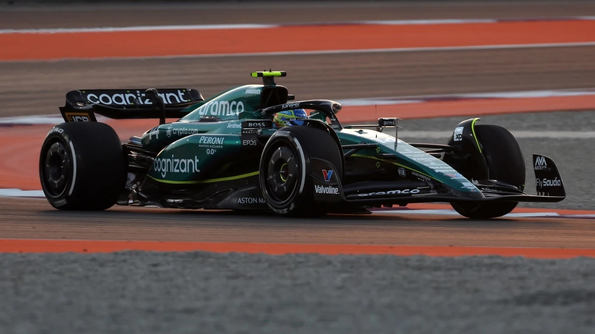 Fernando Alonso, en Losail