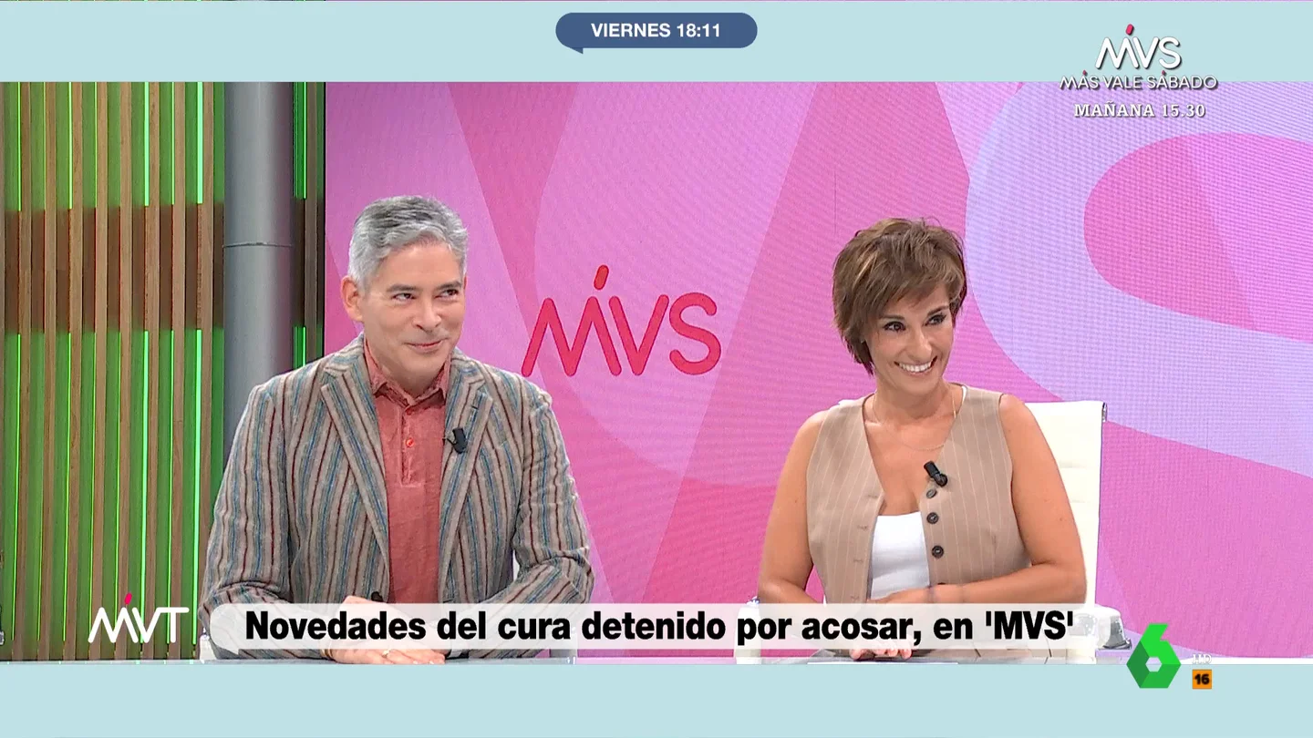 El cruce de piropos entre Boris Izaguirre y Cristina Pardo El cruce de piropos entre Boris Izaguirre y Cristina Pardo