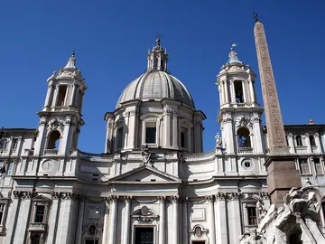 Iglesia Santa Inés en Agonía de Roma Iglesia Santa Inés en Agonía de Roma