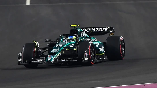 Fernando Alonso, en Qatar Fernando Alonso, en Qatar