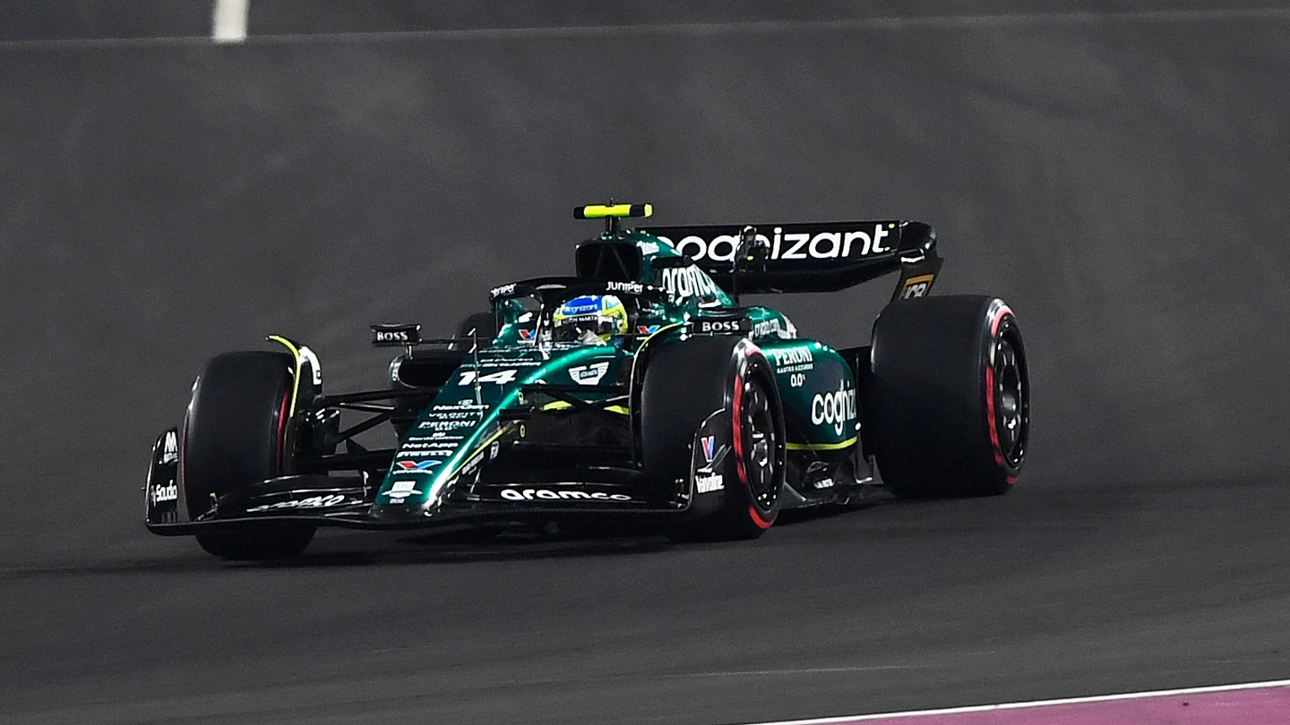 Fernando Alonso, en Qatar Fernando Alonso, en Qatar