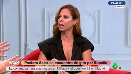 Pastora Soler se niega a ver las im&aacute;genes del desmayo que provoc&oacute; su retirada de los escenario