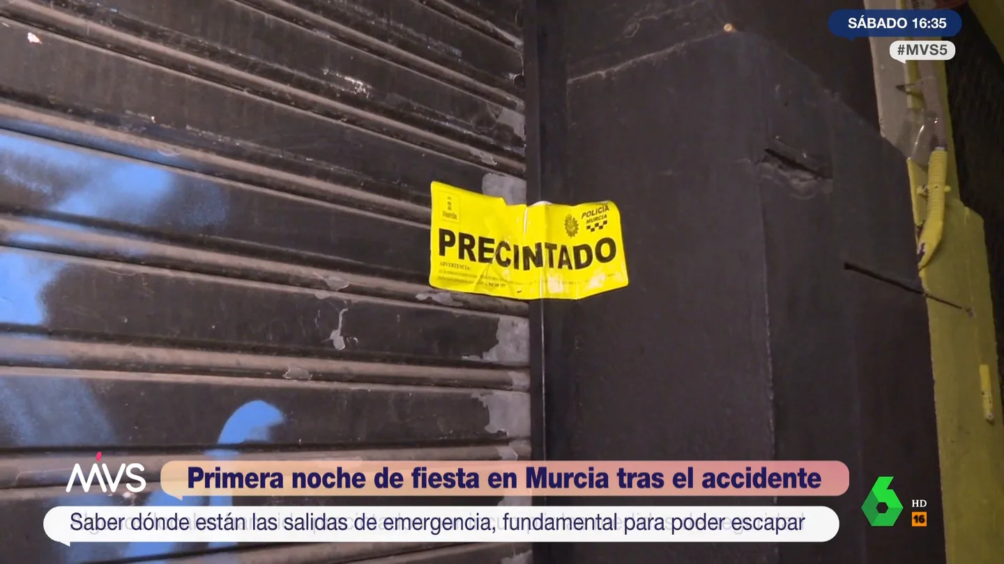 Una reportera de MVS descubre cómo ha cambiado el ocio nocturno una semana después de la tragedia de Murcia Una reportera de MVS descubre cómo ha cambiado el ocio nocturno una semana después de la tragedia de Murcia